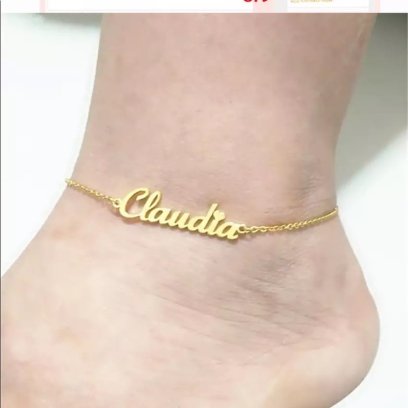 PREORDER! Personalized Ankle Bracelets With Name - Picture 7 of 11